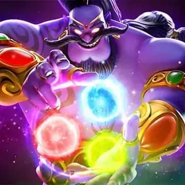 ภาพหน้าปกเกมสล็อต Genie's 3 Wishes